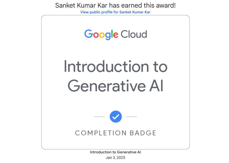 Introduction To Generative AI