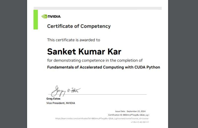 Fundamentals of Accelerated Computing with CUDA Python